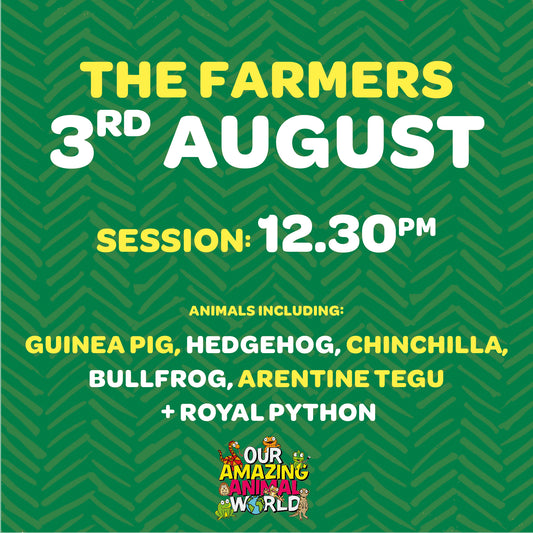 Ticket for 3rd August at The Farmers in Scaynes Hill. 12.30pm session.