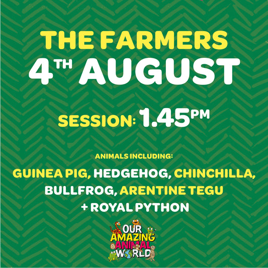 Ticket for 4th August The Farmers in Scaynes Hill. 1.45pm session