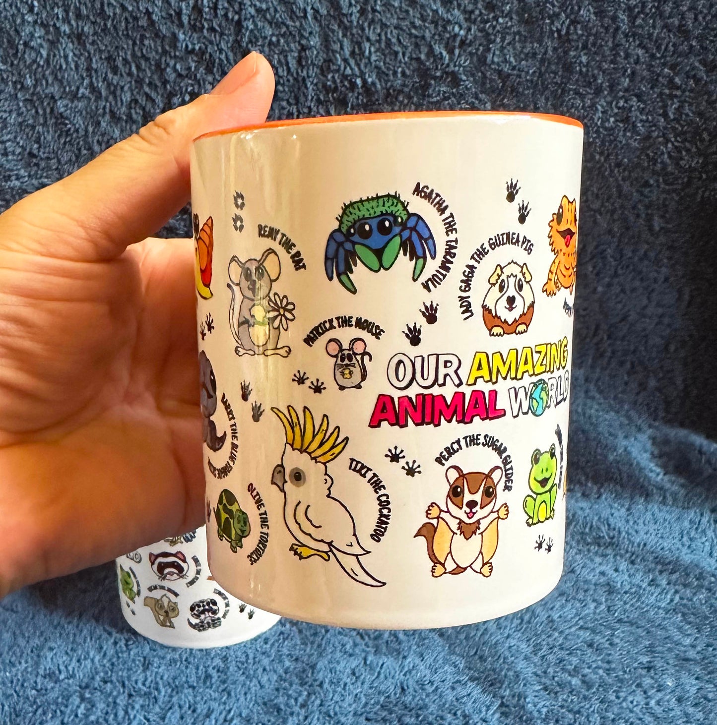 Our Amazing Animal World Character Mug