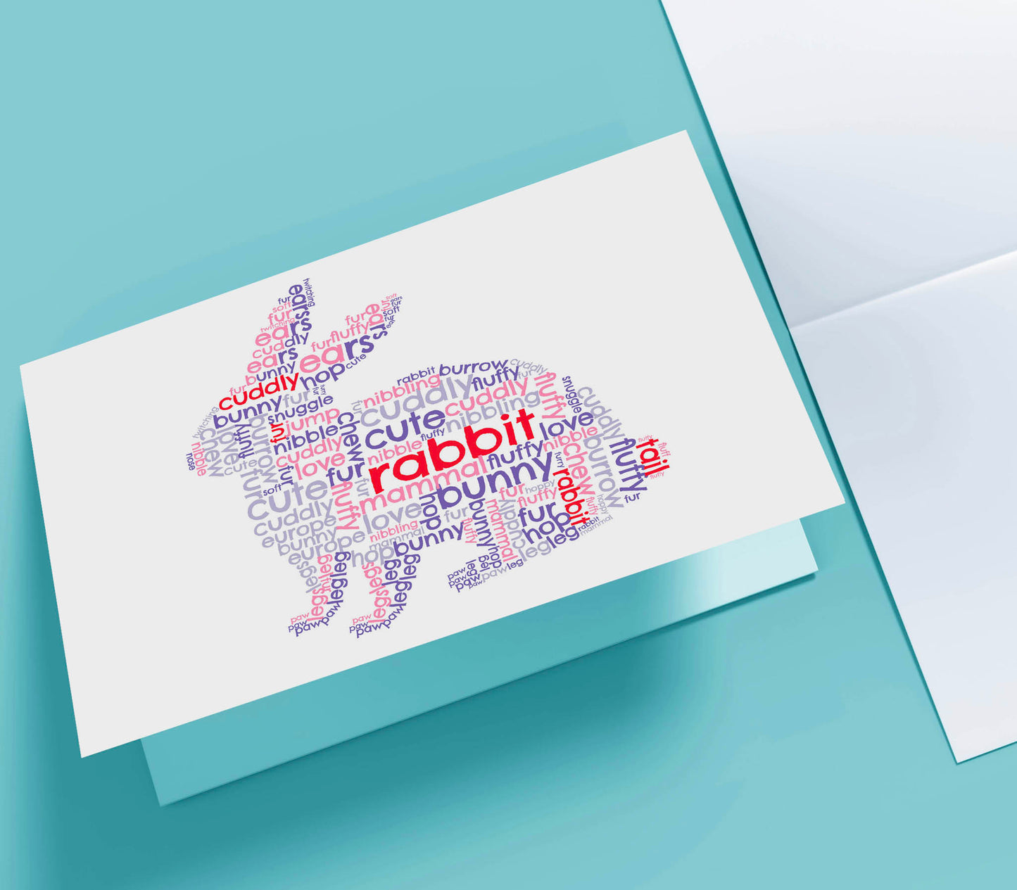 Personalised Rabbit Card