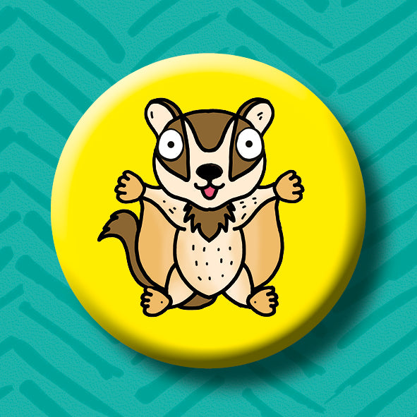 Sugar Glider Button Badge