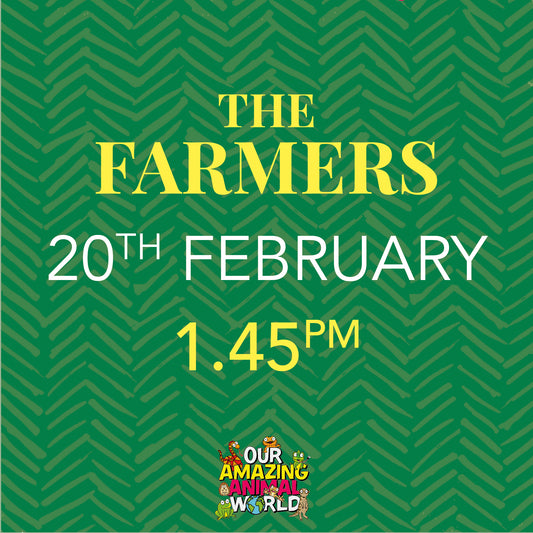 Ticket for 20th February at The Farmers in Scaynes Hill. 1.45pm session