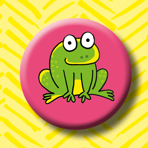 Frog Button Badge