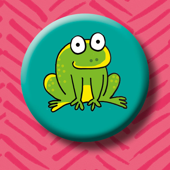 Frog Button Badge