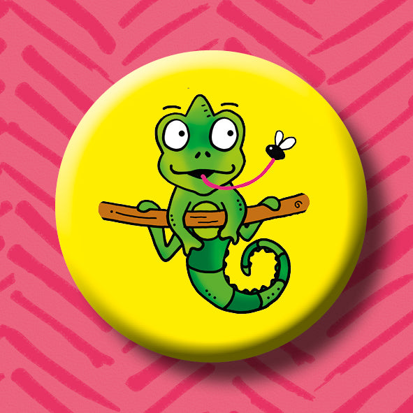 Chameleons Button Badge