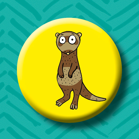 Ferret Button Badge