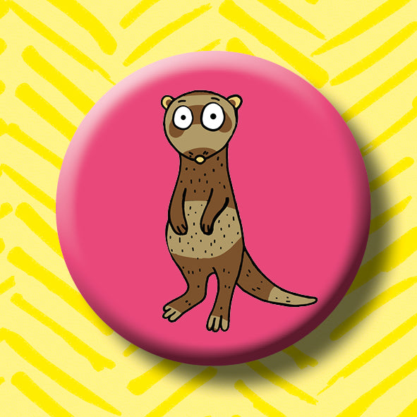 Ferret Button Badge