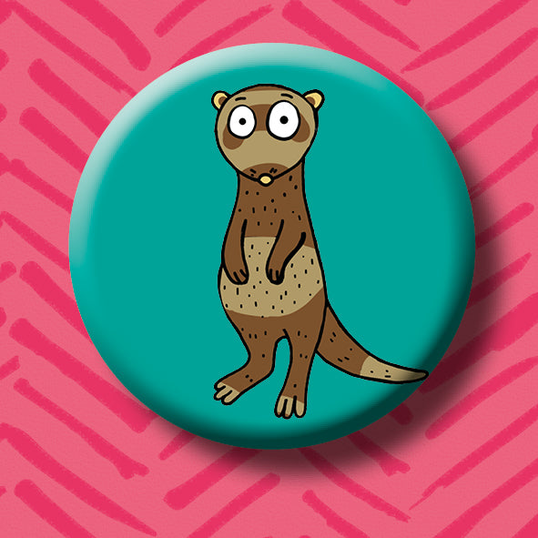 Ferret Button Badge