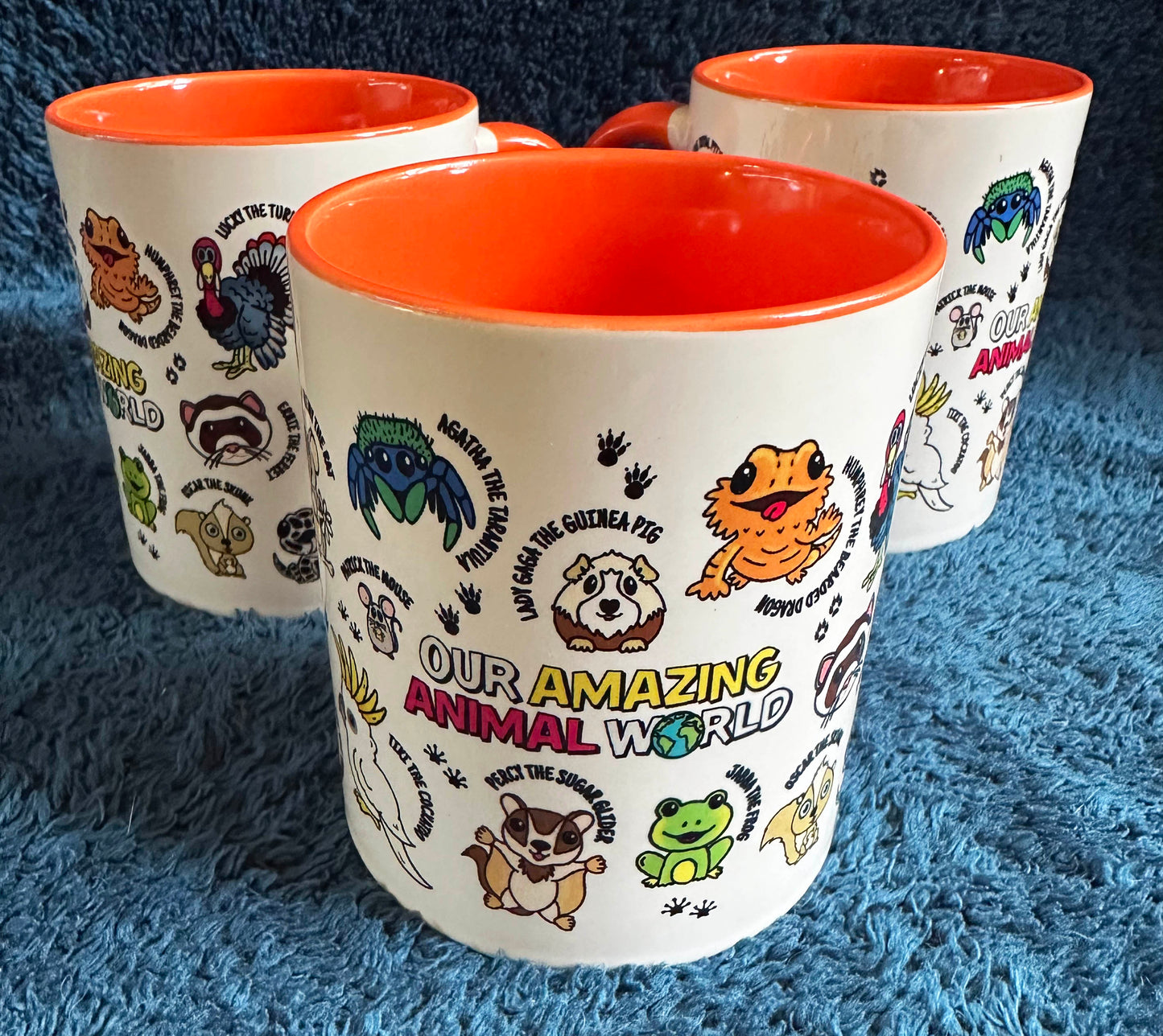 Our Amazing Animal World Character Mug