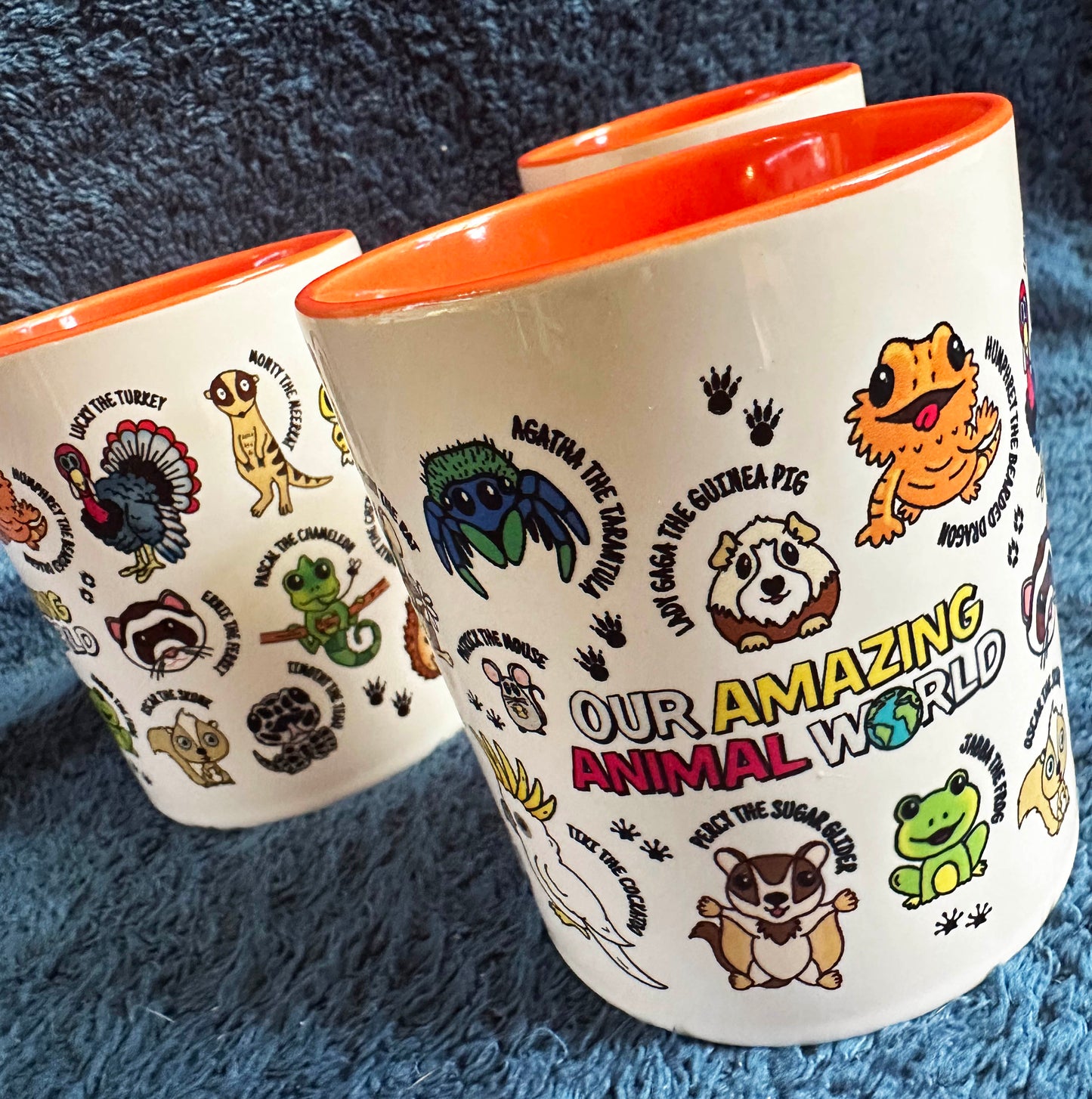 Our Amazing Animal World Character Mug