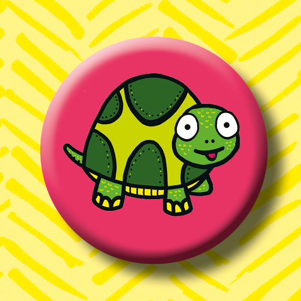 Tortoise Button Badge